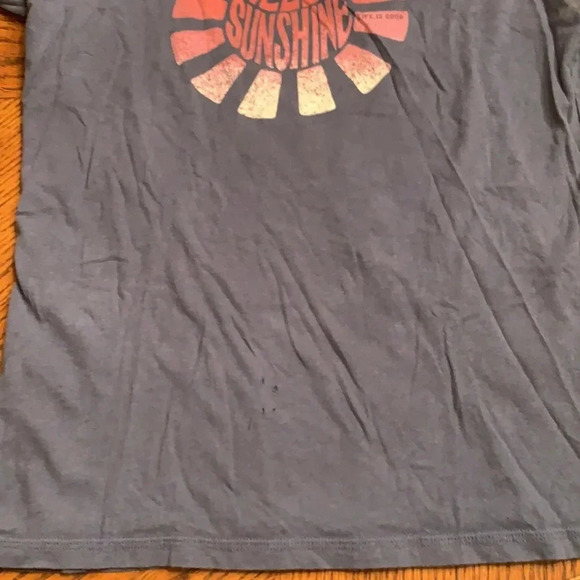 Life Is Good Hello Sunshine Distressed Tee Shirt - Picture 6 of 7